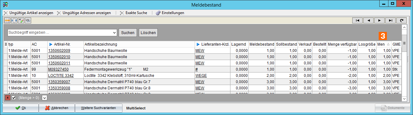 Meldebestand